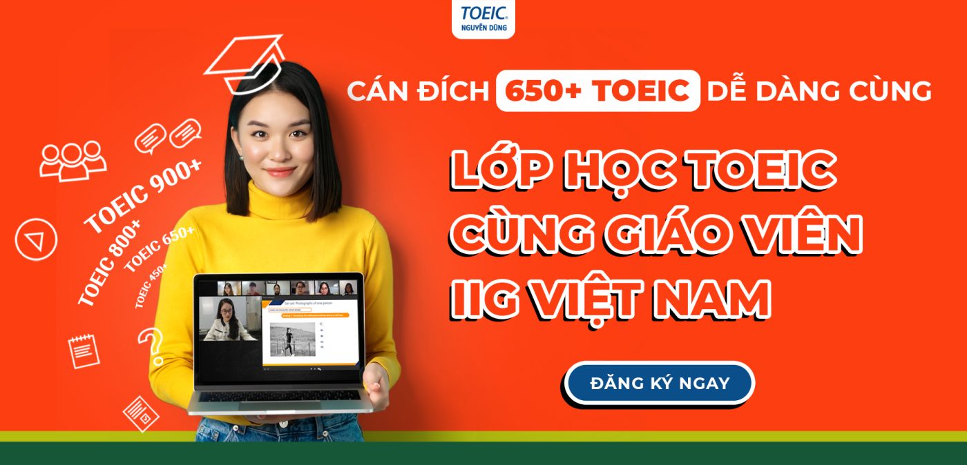 đăng ký học toeic